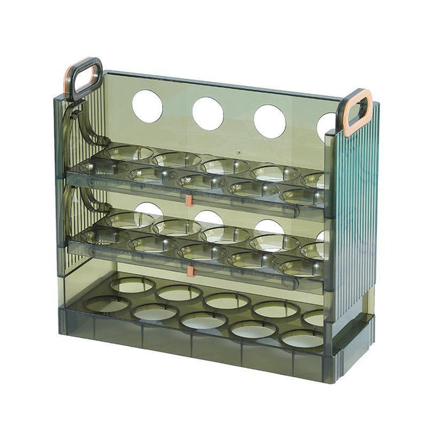 Refrigerator Egg Organizer Side Door Storage Tray Carton Holder Kitchen Box Other Kitchen Storage