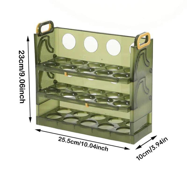 Refrigerator Egg Organizer Side Door Storage Tray Carton Holder Kitchen Box Other Kitchen Storage