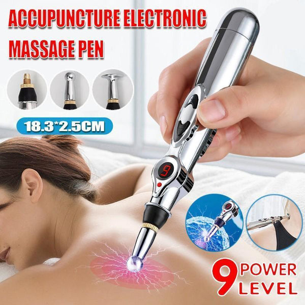 Accupuncture Electronic Massage Pen Energy Relief Pain Tool Meridian Therapy Massagers