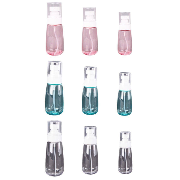 10Pcs Travel Emulsion Dispenser Bottle Press Pump Reusable Containers Blue 100Ml Travel Bottles & Containers