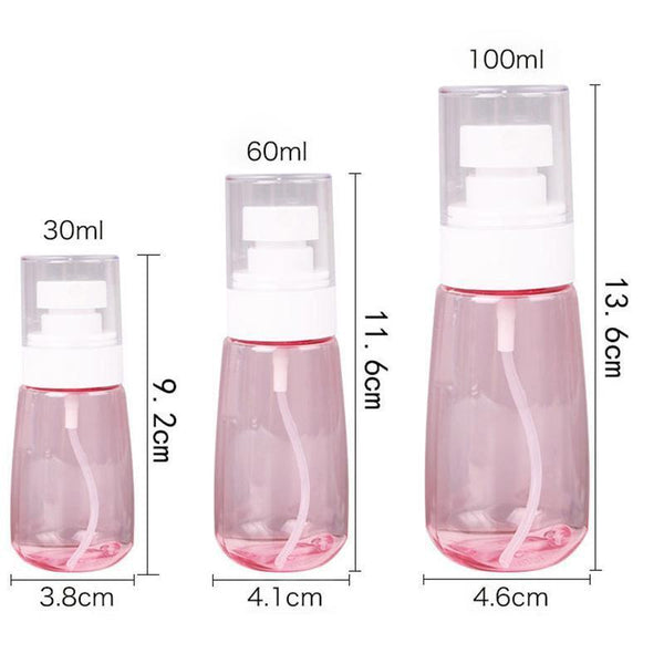 10Pcs Travel Emulsion Dispenser Bottle Press Pump Reusable Containers Blue 100Ml Travel Bottles & Containers