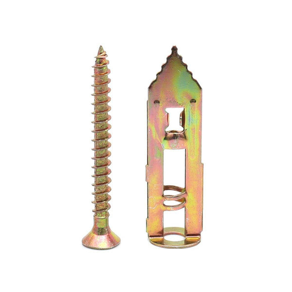 100Pcs Self Drilling Anchors Screws Percussion Expansion Kit 12X40mm Screws & Bolts