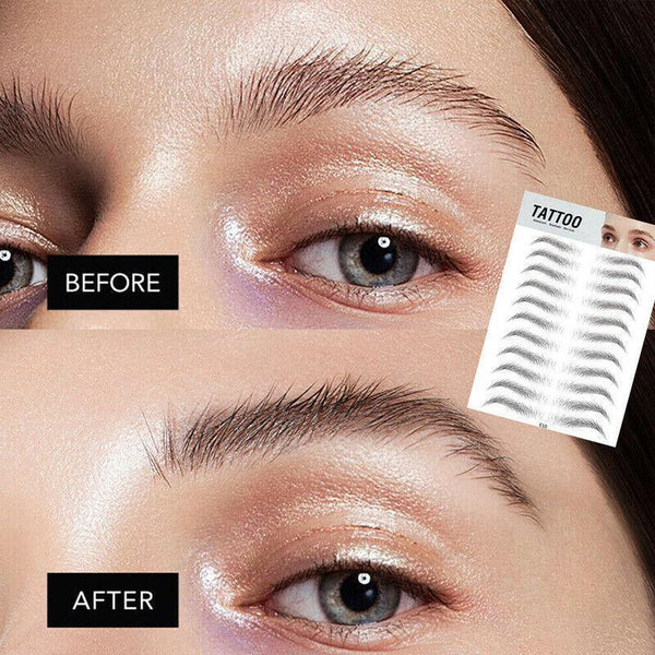 3D Waterproof Eyebrow Tattoo Sticker Hair Like Natural Brows For Sparse Eyebrows Jy09 Eyebrow Liner & Definition