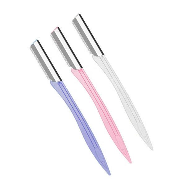 3 Piece Eyebrow Razor Kit For Women Facial Hair Removal And Brow Shaping Women's Shavers