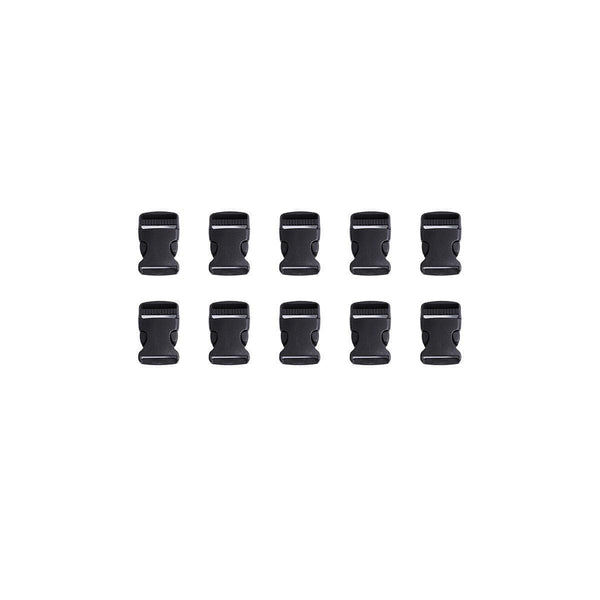10Pcs Black Plastic Buckle Clips For School Bag Backpack Strap Multifunctional 32Mm Backpacks & Bags