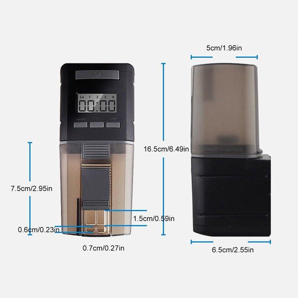 Automatic Fish Feeder Intelligent Timing Aquarium Large Capacity Food Dispenser Fish Feeders