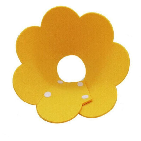 Pet Dog Cat Adjustable Soft Healing Elizabethan Collar Cone Medical Protective (Blue) Dog Collars