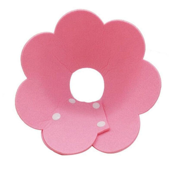 Pet Dog Cat Adjustable Soft Healing Elizabethan Collar Cone Medical Protective (Blue) Dog Collars