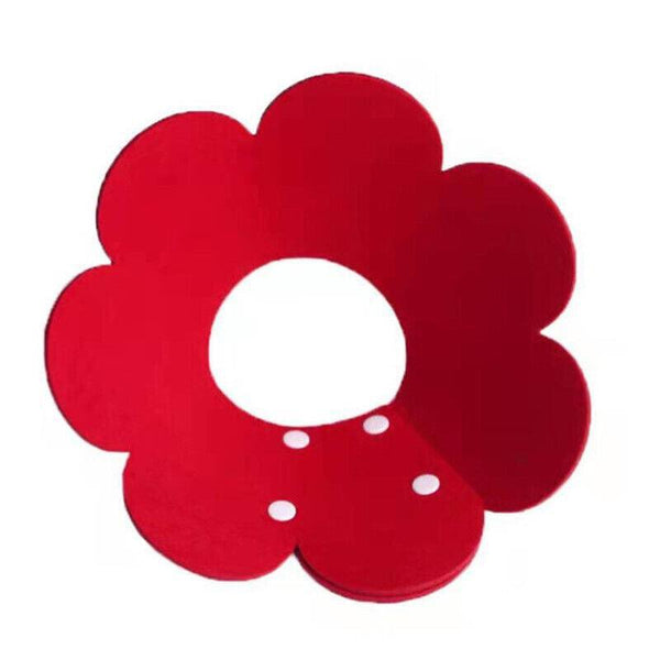 Pet Dog Cat Adjustable Soft Healing Elizabethan Collar Cone Medical Protective (Blue) Dog Collars