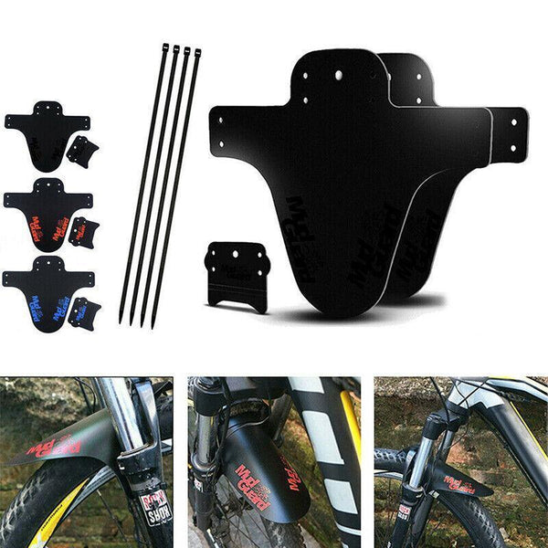 Marsh Guard Bicycle Mudguard Mtb Fender Guards Wings Front Red Chain Guards & Bash Guards