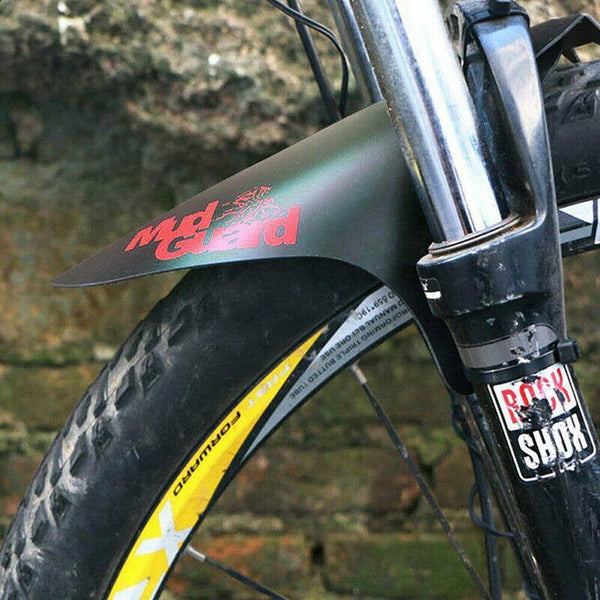 Marsh Guard Bicycle Mudguard Mtb Fender Guards Wings Front Red Chain Guards & Bash Guards