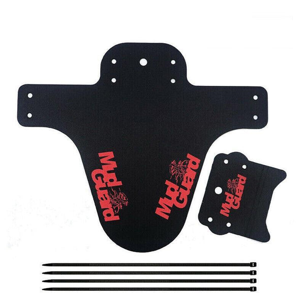 Marsh Guard Bicycle Mudguard Mtb Fender Guards Wings Front Red Chain Guards & Bash Guards