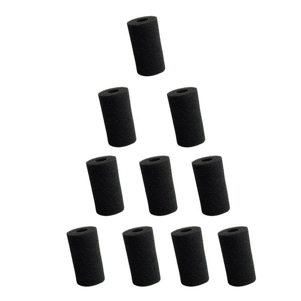 10Pcs Aquarium Filter Intake Sponges Fry Saver Protection Large (8*4Cm) Aquariums