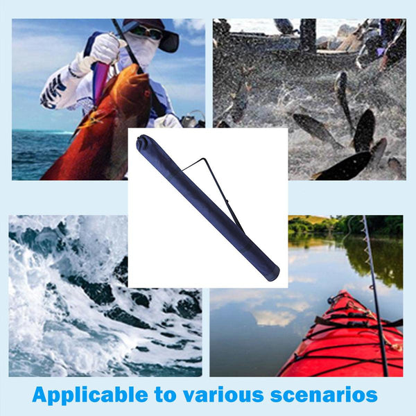 Outdoor Fishing Rod Bag Folding Storage Carrier Waterproof Case 120Cm Rod Cases Tubes & Racks