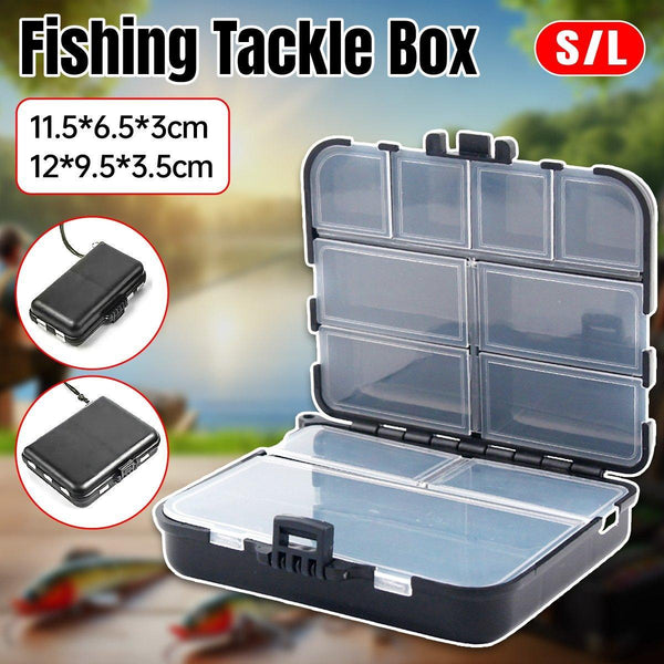 Fishing Accessories Storage Box With Hand Rope Hook Organizer For Gear Large Line Tools & Accessories