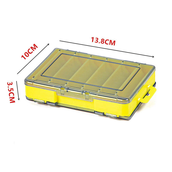 Multifunctional Fishing Bait Storage Box Accessories Gear Organizer Tool Green S Tackle Boxes & Bags
