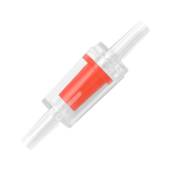 Check Valve Fish Tank Aquarium Air Pump Silicone Non Return One Way Airline 5Pcs Aquariums