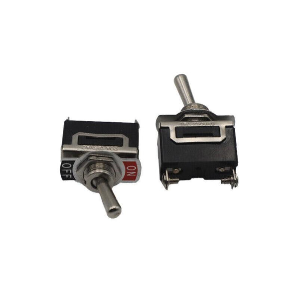 5X Waterproof Toggle Flick Switch 250V On/Off Car Dash Light Metal 12 Volt Boot Switches & Controls