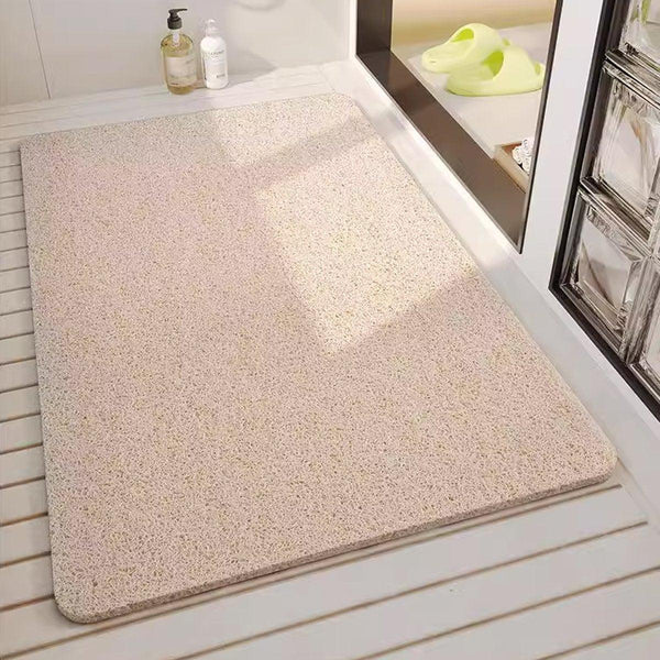 Waterproof Non Slip Bathroom Shower Mat Anti Rug Toilet Floor Washable Cream 43*75Cm Non Slip Appliqués & Mats