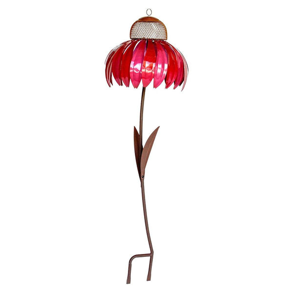 Decorative Metal Flower Garden Bird Feeder Outdoor Hanging Birdseed Bird Feeders