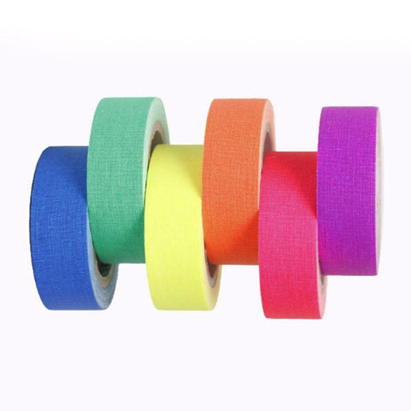 6X Luminous Fluorescent Tape Glow In The Dark Night Self Adhesive Sticker Strip Adhesive Tapes