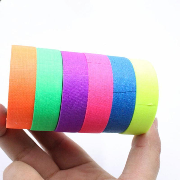 6X Luminous Fluorescent Tape Glow In The Dark Night Self Adhesive Sticker Strip Adhesive Tapes