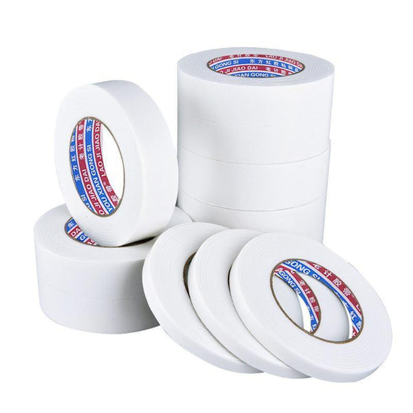 Double Sided White Pe Foam Sticky Tape Mounting Diy Craft Strong Adhesive 2.5M 40Mm*2.5M Adhesive Tapes