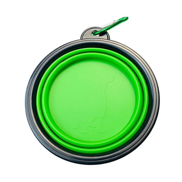 Collapsible Silicone Pet Bowl For Cat Dog Portable Food And Water Feeder Black Cat Bowls