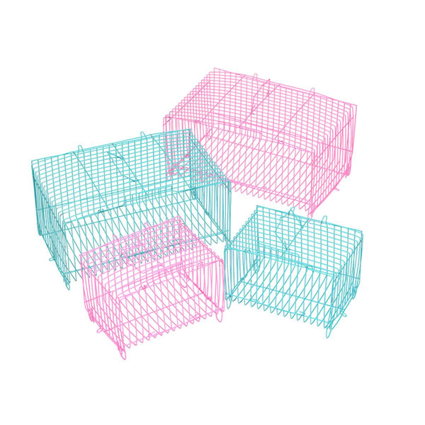 Small Bird Transport Collapsible Cage Travel Pet Carrier Portable Folding Small Animal Cages & Hutches