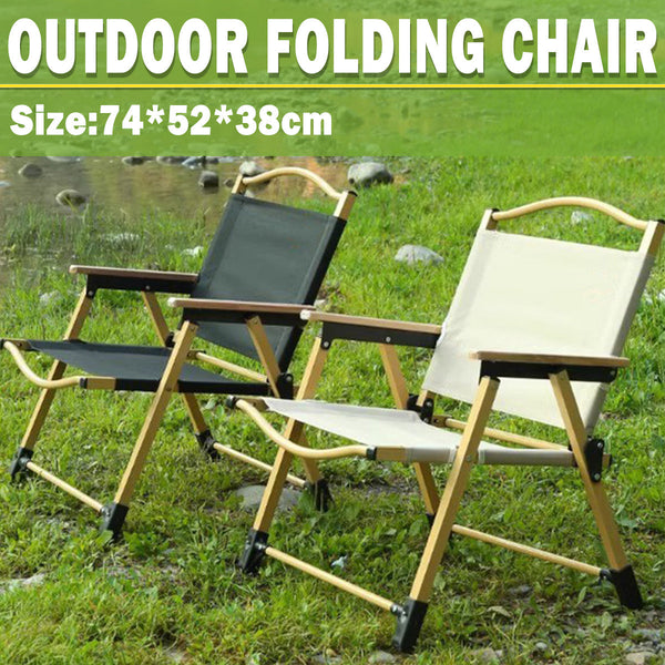 Outdoor Folding Chair Portable Camping Seat Compact Foldable For Picnic Black Camping Chairs