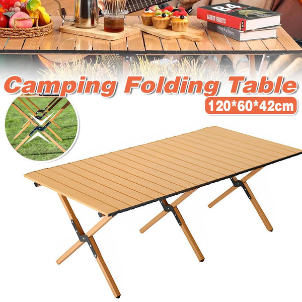 Folding Table Portable Picnic Camping Egg Roll Multi Function Outdoor Camping Tables