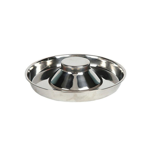Stainless Steel Pet Bowl Slow Feeder Dish Puppy Dog Cat Food Feeding Weaning Dishes Feeders & Fountains