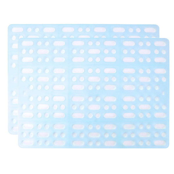 2Pcs Rabbit Foot Mat Large Plastic Cage For Guinea Pig Pet Accessories Blue Small Animal Supplies
