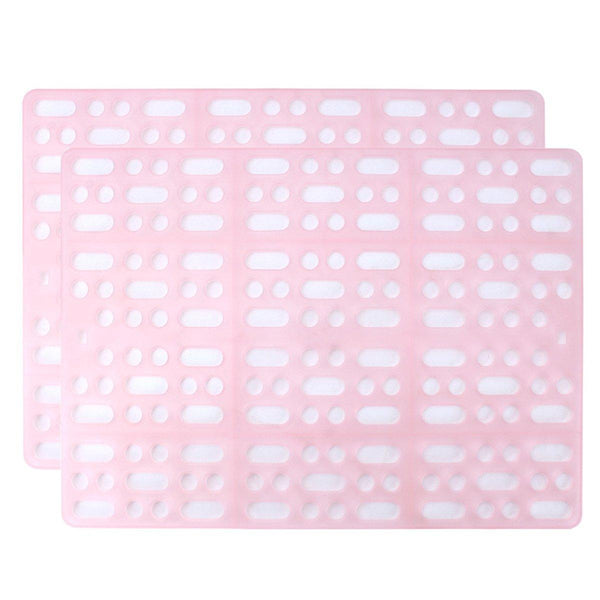 2Pcs Rabbit Foot Mat Large Plastic Cage For Guinea Pig Pet Accessories Blue Small Animal Supplies