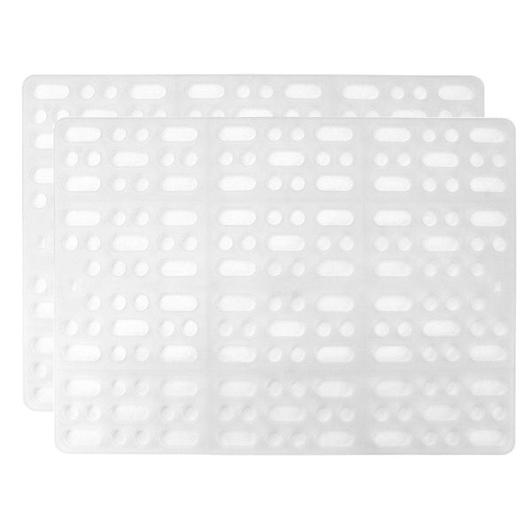 2Pcs Rabbit Foot Mat Large Plastic Cage For Guinea Pig Pet Accessories Blue Small Animal Supplies