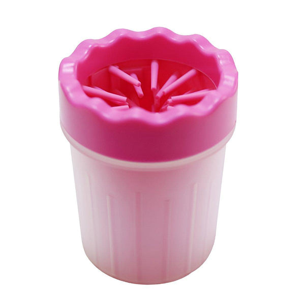 Dog Paw Cleaner Pet Cat Foot Washer Cup Feet Brush Cleaning Paws Tool Green Dog Grooming