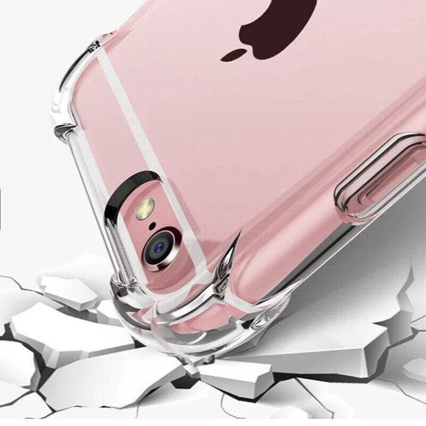 Shockproof Iphone 13 12 11 Pro Max Xs 8 7 Soft Gel Clear Case Cover For Apple Cases Covers & Skins