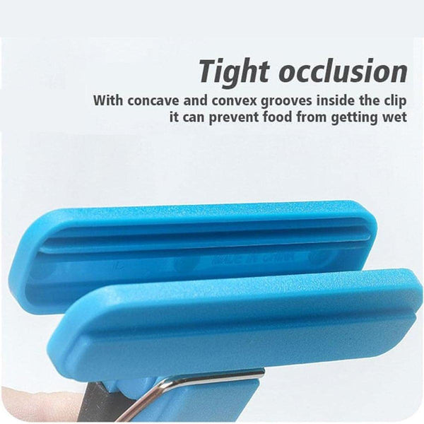 12Pcs Plastic Bag Clips Food Storage Sealing Snack Sealer Multi Purpose Food Storage Bags