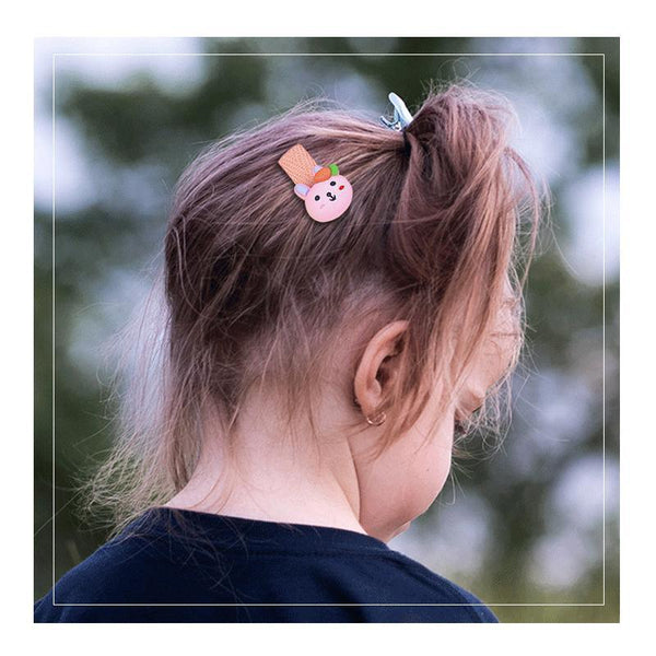 26Pcs Hair Clips Set Snap Bows And Hairpins For Styling Everyday Use Fruit Vegetable Hair Accessories