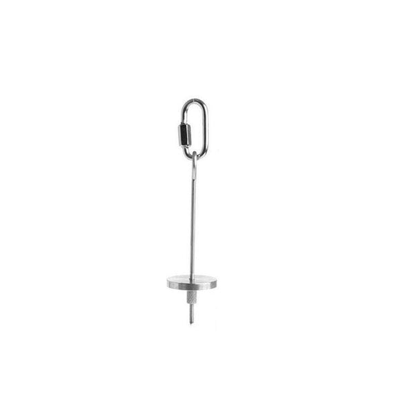 Pet Stainless Steel Bird Parrot Cage Skewer Food Meat Stick Spear Fruit Holder 12Cm Bird Cages