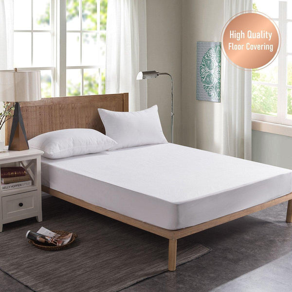 Single 96X200cm Hotel Bedding White Cotton Satin Bedspread Jet 80X80s Single Bed Quilts