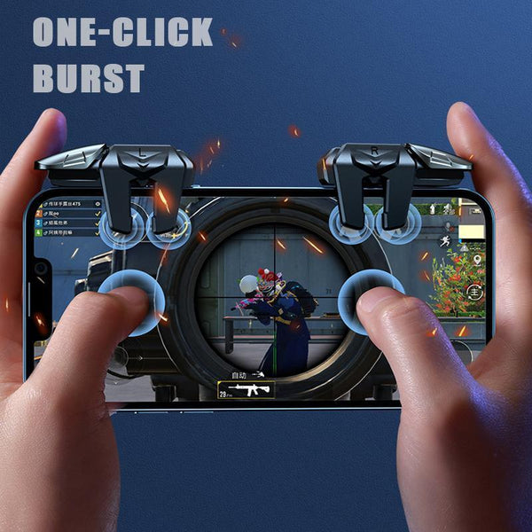 2Pcs Mobile Gaming Triggers For Pubg Cod Gamepad Controller For Android Ios Controllers & Attachments