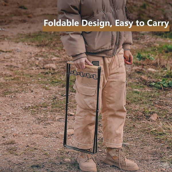 Outdoor Folding Garbage Rack Picnic Barbecue Plastic Bag Holder Garbage Bags