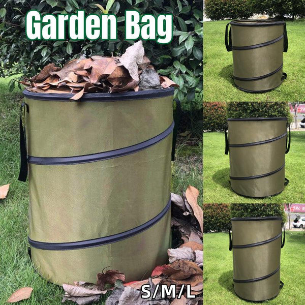 Collapsible Leaf Bin Outdoor Waste For Garden Yard Cleanup And Storage Garden Waste Bags