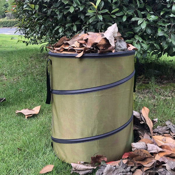 Collapsible Leaf Bin Outdoor Waste For Garden Yard Cleanup And Storage Garden Waste Bags