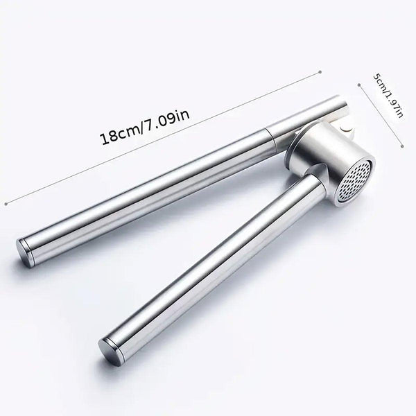 Stainless Steel Garlic Press Peeler Zinc Alloy Kitchen Tool Crusher Garlic Presses