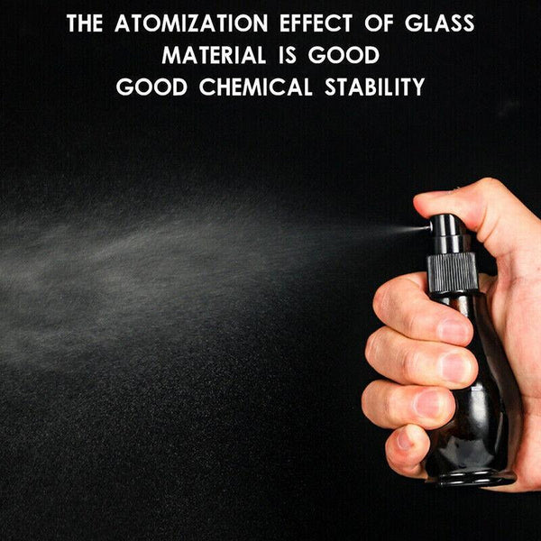30 100Ml Amber Glass Essential Oil Spray Roller Bottles Mist Sprayer Containers Upgrade 5Pcs Watering Cans & Spray Bottles