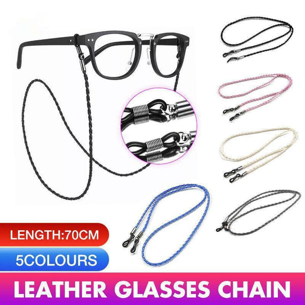 Pu Sunglasses Reading Glasses Spectacles Eyeglass Holder Strap Chain Pink Eyeglass Cleaning Tools & Supplies