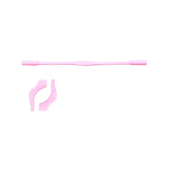 Silicone Glasses Strap And Ear Grip Set Eyeglasses Holder Cord With Hooks 20Cm Green Eyeglass Cases & Storage