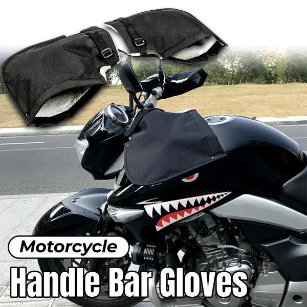 Motorcycle Handlebar Winter Windproof Riding Covers Outdoor Warmer Gloves